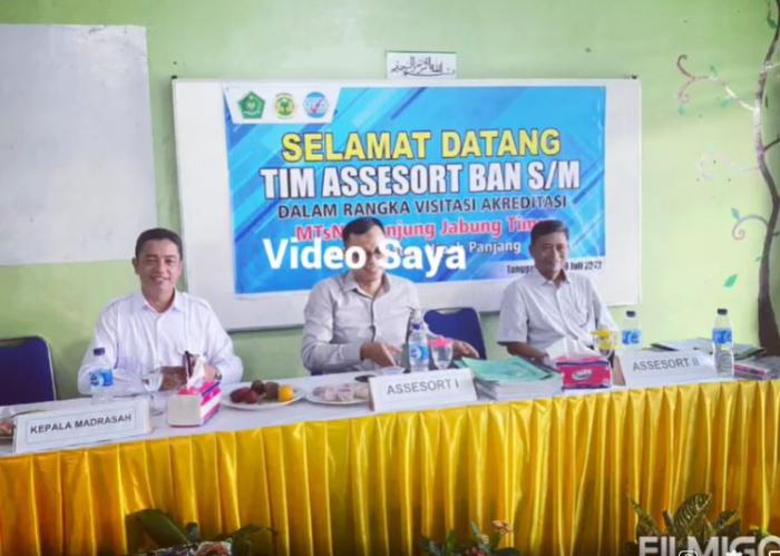 Akreditasi MTsN 1 Tanjung Jabung Timur Berjalan Sukses