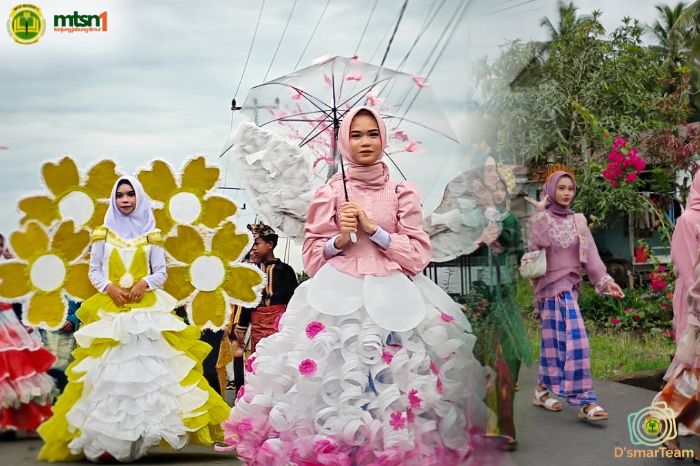 Juarai Pawai Pembangunan HUT RI ke-80 Kecamatan Nipah Panjang Tahun 2025