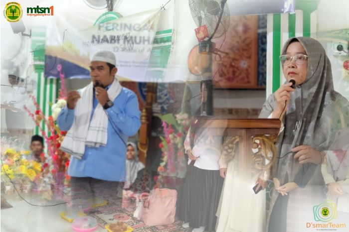 MTsN 1 Tanjung Jabung Timur Peringati Maulid Nabi 1447 H