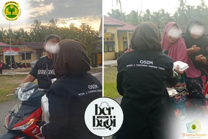 Jum'at Berkah MTs N 1 Berbagi : Jum'at keempat Ramadhan 1446 H